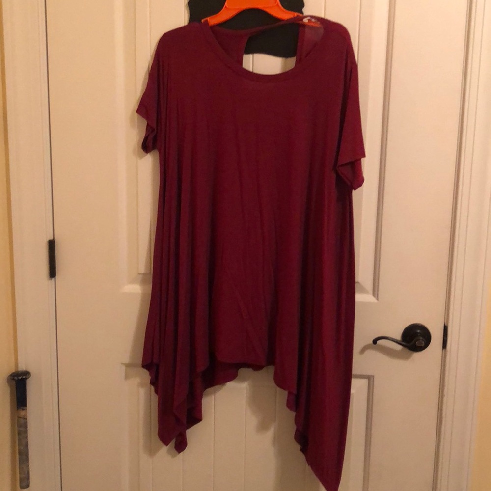 Red tunic